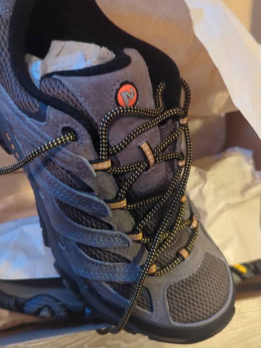Merrell Moab 3 WP Men's Hiking Shoes size 10 new - Picture 2 of 4
